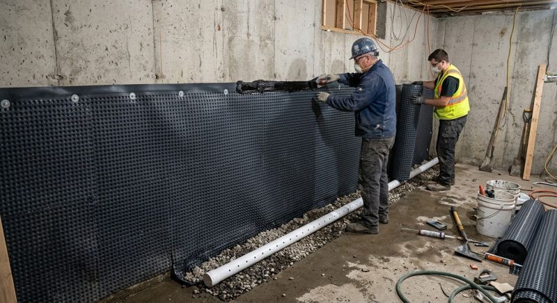 Basement Walls Waterproofing in Columbus, OH