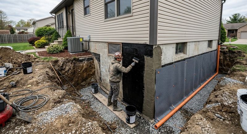 Basement Concrete Sealing in Columbus, OH