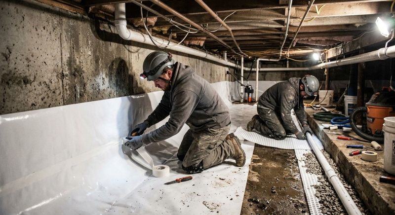 Cellar Waterproofing in Montgomery, AL