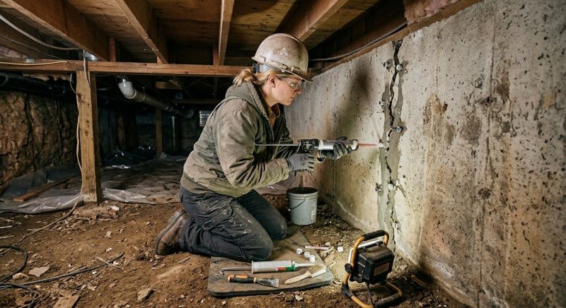 Cracked Foundation Repair in Sarasota, FL