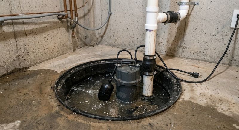 Sump Pump Plumbing in Des Moines, IA
