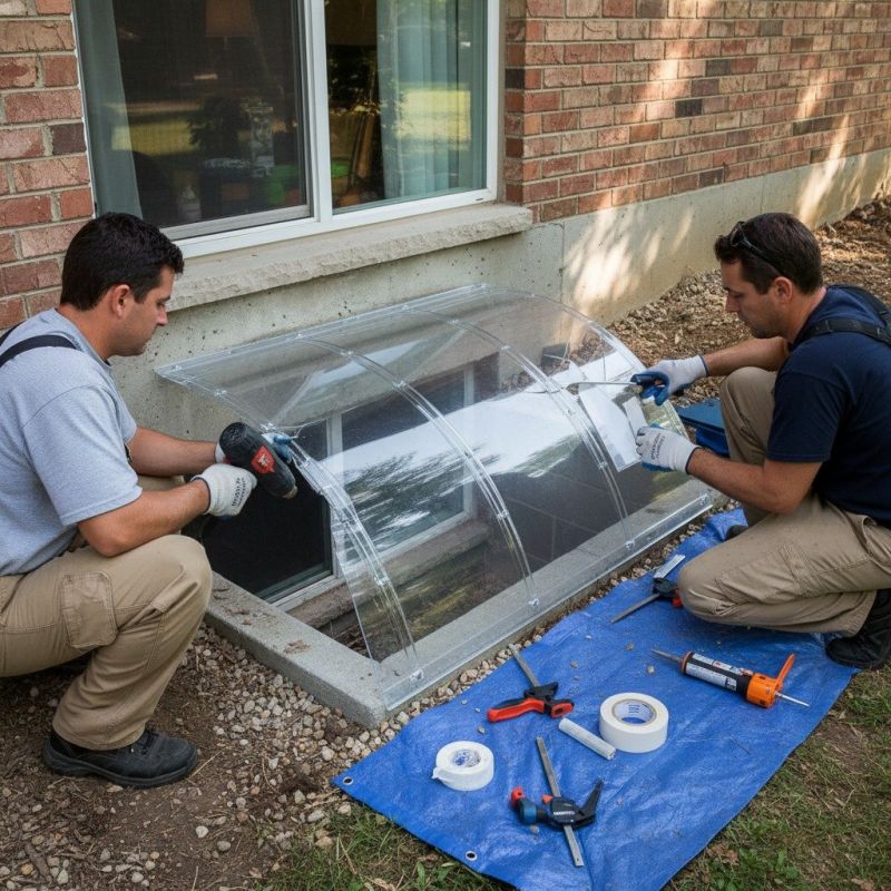 Window Well Waterproofing in Olathe, KS