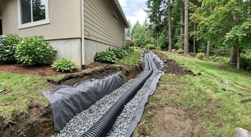 Yard Drainage Installation in Birmingham, AL